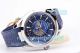 VSF Swis Copy Omega Aqua Terra Blue Worldtimer Rubber Band Watch 43MM (8)_th.jpg